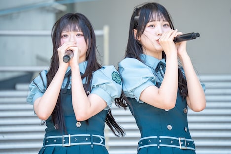 左から水野乃愛、遠藤莉乃。