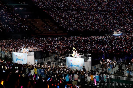 「ラブライブ！サンシャイン!! Aqours Finale LoveLive! ～永久stage～」の様子。