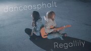 リーガルリリー「danceasphalt」リリックビデオのサムネイル。