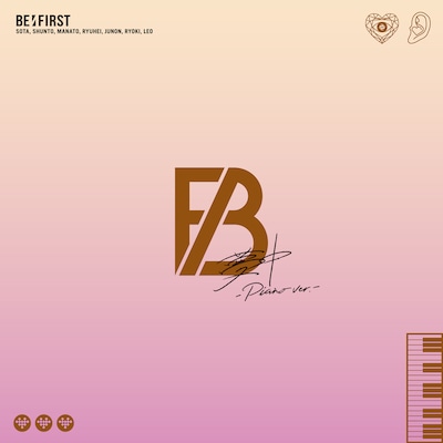 BE:FIRST「夢中 -Piano ver.-」配信ジャケット