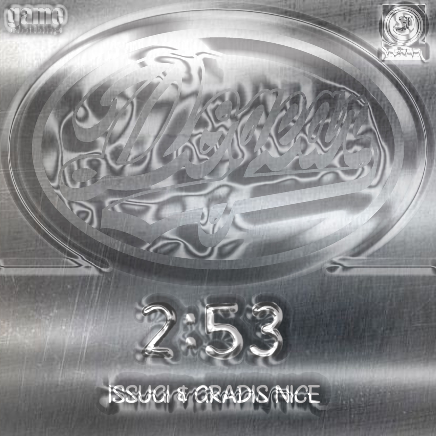 ISSUGI & GRADIS NICE「2:53」配信ジャケット