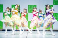 超ときめき♡宣伝部「『超最強』TikTok総再生回数1億回突破記念＆リリースイベント」の様子。