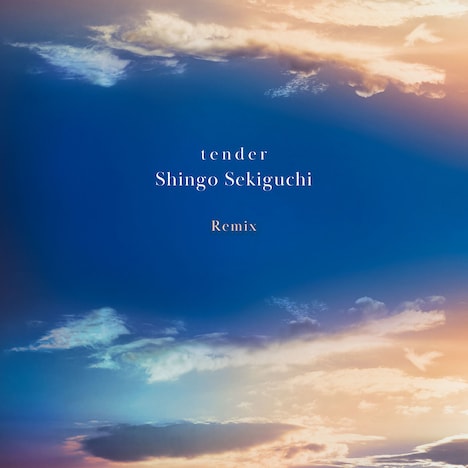 関口シンゴ「tender Remix」ジャケット