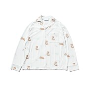 BEAR PATTERN SHIRT（MINT）