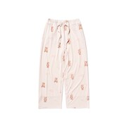 BEAR PATTERN LONG PANTS（PINK）