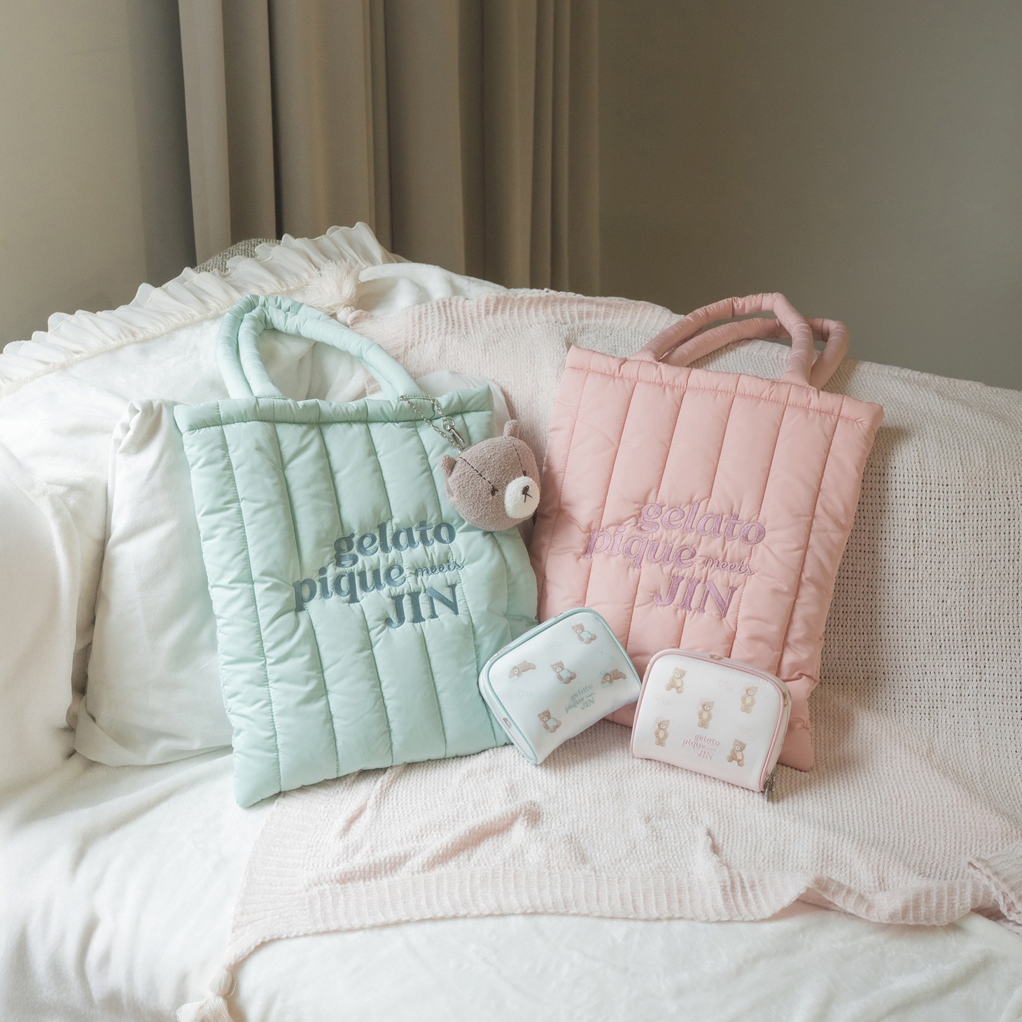 「gelato pique meets JIN」告知ビジュアル