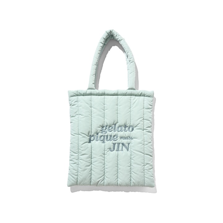 QUILTING TOTE BAG（MINT）