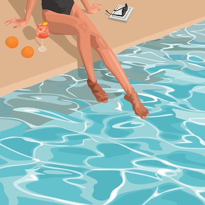 「ART in MUSIC CITY POP GRAPHICS in 博多リバレインモール」キービジュアル ©MAI ENDO