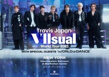 「Travis Japan World Tour 2025 VIIsual」Hammerstein Ballroom at Manhattan Center公演ビジュアル