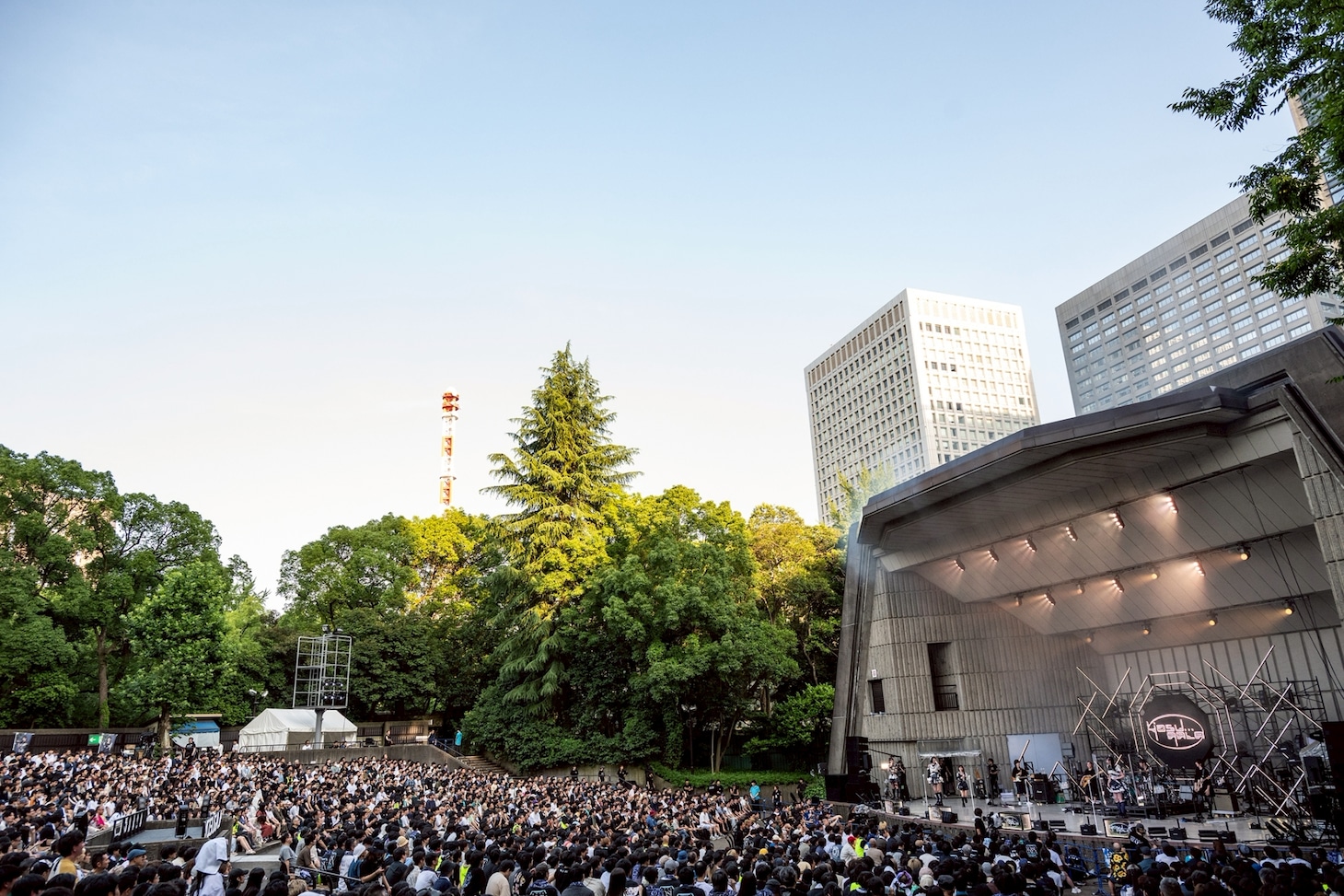 晴天の野音。