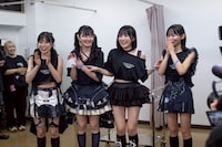 終演直後のyosugala。