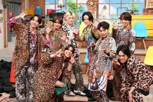 全身ヒョウ柄のtimelesz。