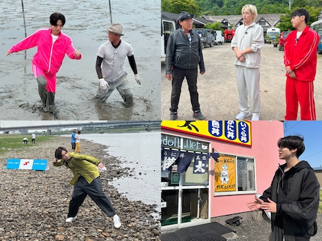 timeleszのロケの様子。