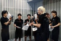 初の音楽企画「ミュージックシェア」に挑戦するtimelesz。(c)フジテレビ