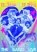 「KIYOSHI RYUJIN25 THE BAND LIVE」ビジュアル