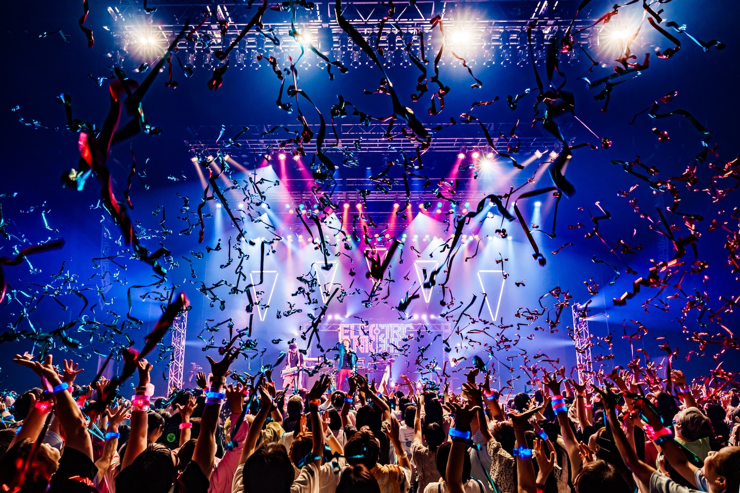 「access ELECTRIC NIGHT 2025」最終公演の様子。（撮影：佐藤広理）