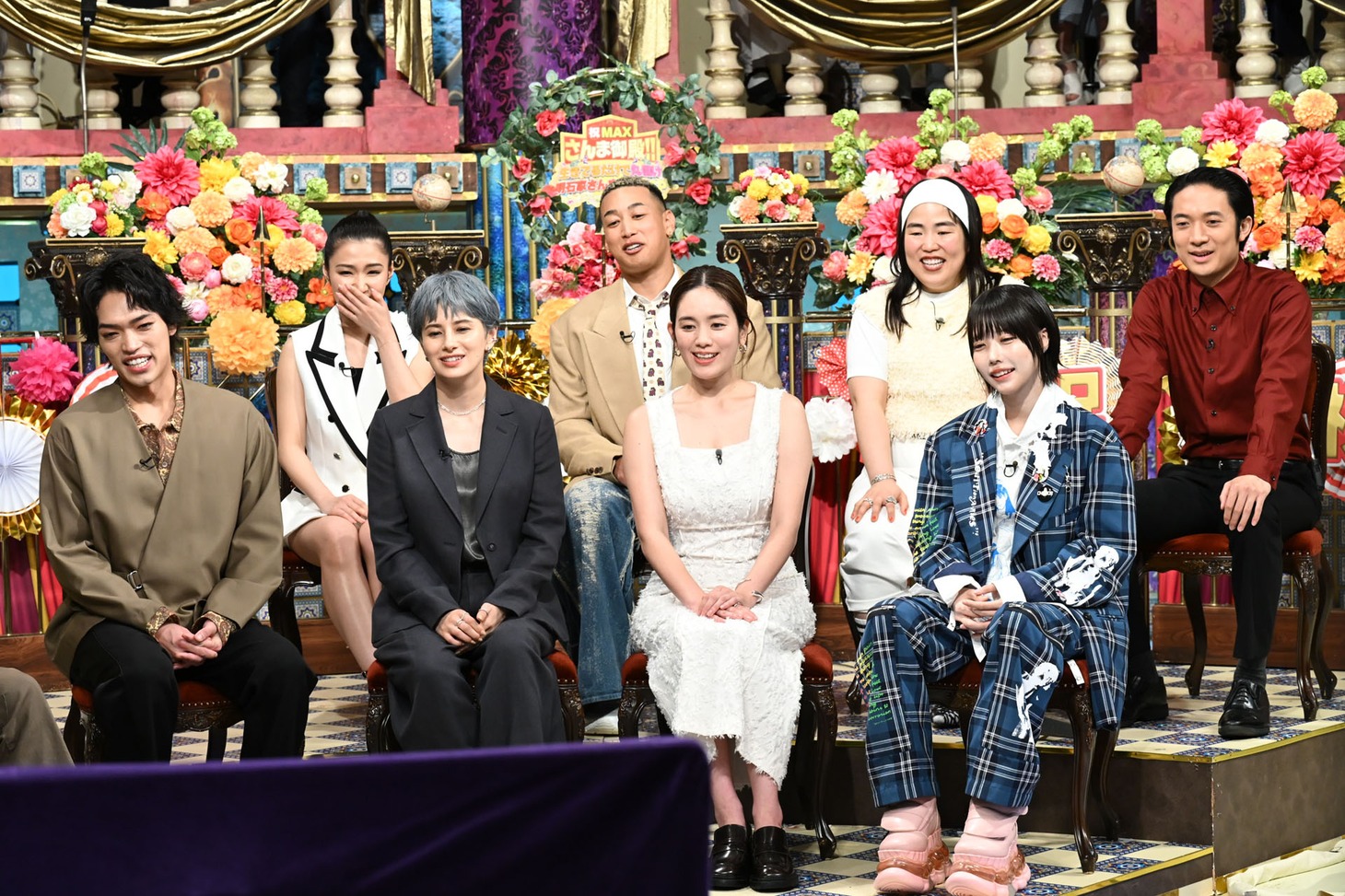 「転機を迎えた有名人SP」出演者。©日本テレビ