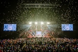 「Girls2 LIVE TOUR 2025 -ガルガルエイト- 6th Anniversary Party」の様子。