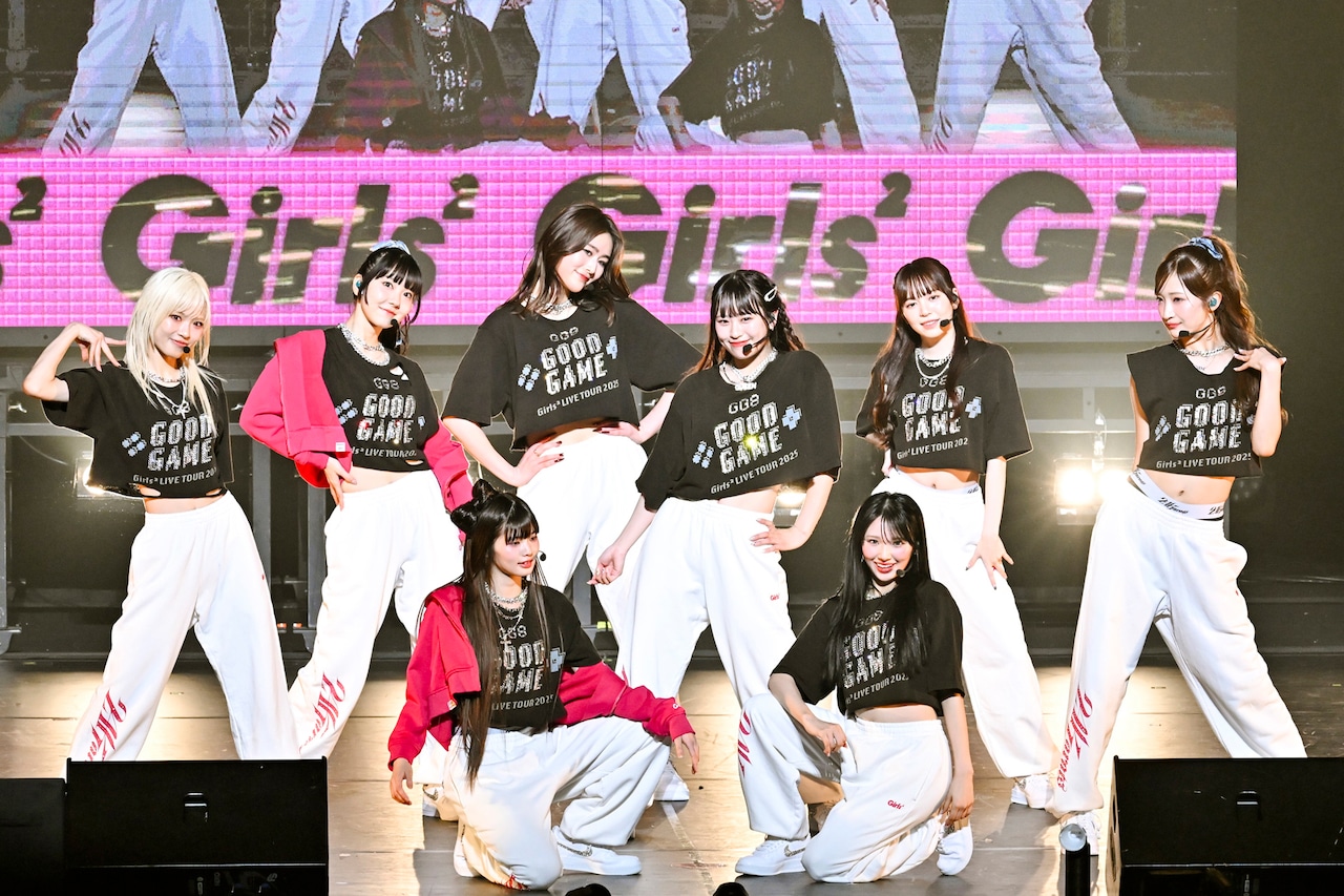 Girls2がゴリエと「♡桃色片想い♡」披露、6周年記念ライブで決意表明