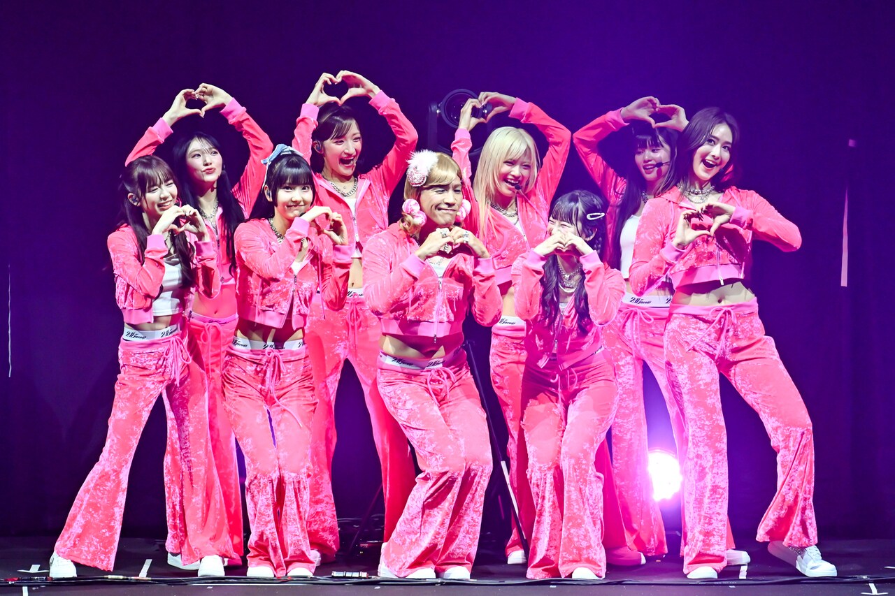 Girls2がゴリエと「♡桃色片想い♡」披露、6周年記念ライブで決意表明