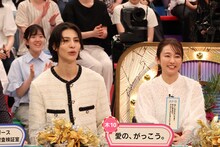 左からラウール、木村文乃。©フジテレビ