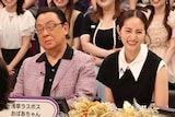 左から梅沢富美男、堀田茜。©フジテレビ