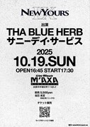 「NEW YOURS vol.9 サニーデイ・サービス×THA BLUE HERB」告知画像