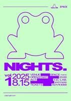 YJC LAB.「NIGHTS. vol.1」告知ビジュアル