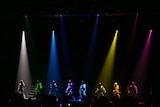 「Girls2 LIVE TOUR 2025 -ガルガルエイト- 6th Anniversary Party」の様子。
