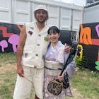 城南海がイギリス「グラストンベリー」出演、ユセフ・デイズのライブにゲスト参加
