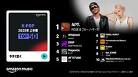 「2025年上半期 Top 50 K-POP」