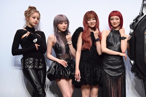 左からHARVEY、HINATA、JURIA、JURIN。