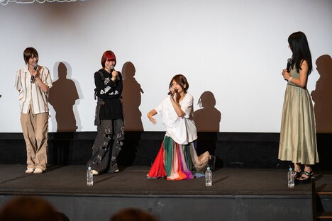 トーク中のでんぱ組.inc。