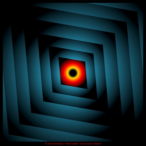 PLASTICZOOMS「The Core（Acidclank Remix）」配信ジャケット