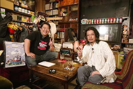 左からニシダ、小原綾斗。