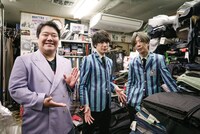 左からニシダ、ROY、MARCY。