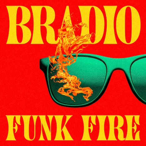 BRADIO「FUNK FIRE」通常盤ジャケット