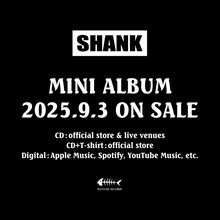 SHANKミニアルバム（タイトル未定）リリース告知画像