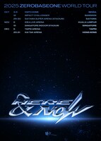 「2025 ZEROBASEONE WORLD TOUR [HERE & NOW]」ビジュアル ©CJ ENM / WAKEONE / LAPONE ENTERTAINMENT