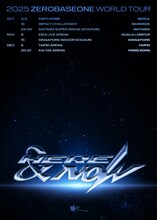 「2025 ZEROBASEONE WORLD TOUR [HERE & NOW]」ビジュアル ©CJ ENM / WAKEONE / LAPONE ENTERTAINMENT