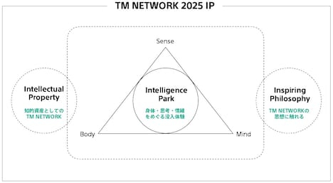 「TM NETWORK 2025 IP」図解