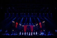 「私立恵比寿中学 新体制始業式『GOLDEN EIGHT ーnew againー』」の様子。