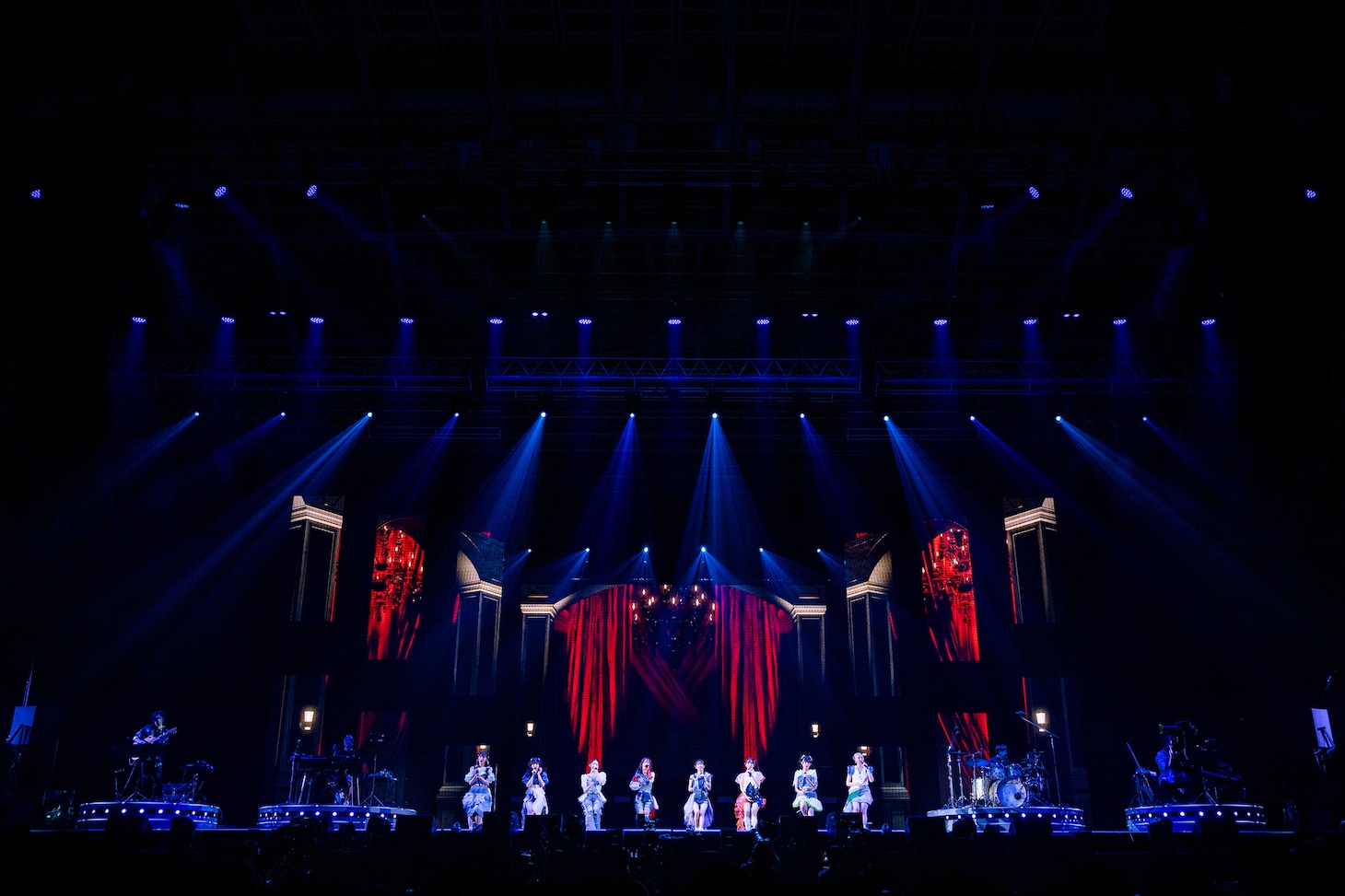 「私立恵比寿中学 新体制始業式『GOLDEN EIGHT ーnew againー』」の様子。