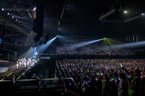 「私立恵比寿中学 新体制始業式『GOLDEN EIGHT ーnew againー』」の様子。