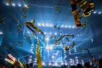 「私立恵比寿中学 新体制始業式『GOLDEN EIGHT ーnew againー』」の様子。