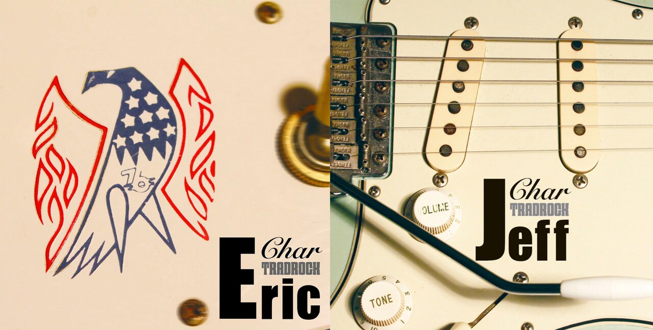 TRADROCK by Char＃1 -Eric＆Jeff-」キービジュアル - Charの