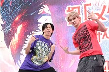 超特急のリョウガとユーキ。