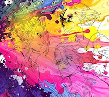 KANA-BOON「SUPERNOVA」CDジャケット Ⓒ米スタジオ・Boichi／集英社・Dr.STONE製作委員会