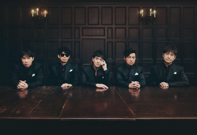 WOWOW「ゴスペラーズ坂ツアー2025 “G30”」告知ビジュアル