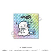 マルシィ3rdアルバム購入特典「心の奥に潜む怪獣ALBUM限定Ver.」ステッカーのサンプル画像。